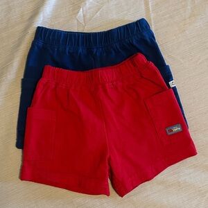 Vintage Carters Red and Blue Shorts Set 100% cotton